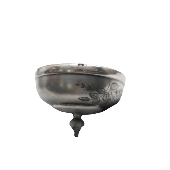 Antique Rockford Silver Co Serving Dish Ornate Silver Plate 904 Missing Strainer - Picture 5 of 8